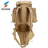 80L Waterproof Molle Camo Tactical Backpack