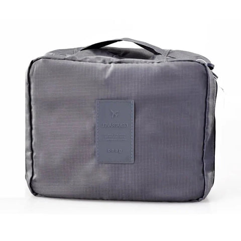 Grey Outdoor First Aid Kit Travel Bag