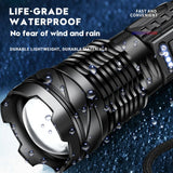 High-power LED Rechargeable Flashlight