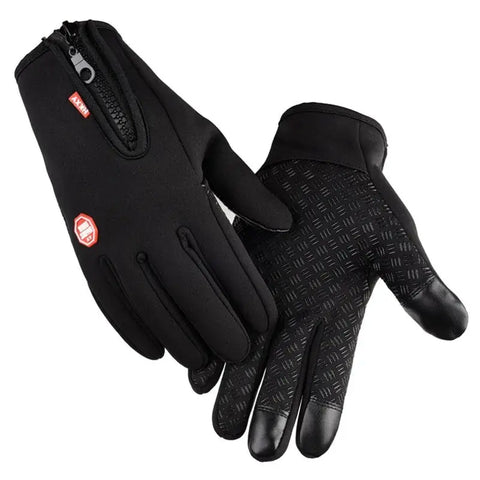 Men's Full Finger Leather Gloves